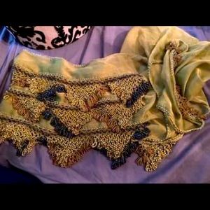 Egyptian beaded hip scarf (BellyDance)